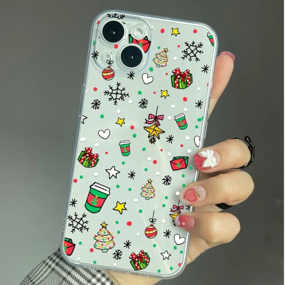 Christmas Tree Pattern Phone Cases - Picture 3 of 3